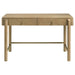 Benson - 2 Drawer Vanity Desk Makeup Table - Sand Furniture Max