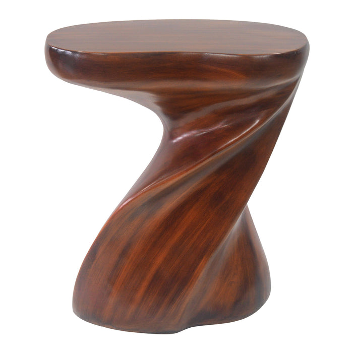 Twisted Sculptural Side Table Indoor / Outdoor Noble House
