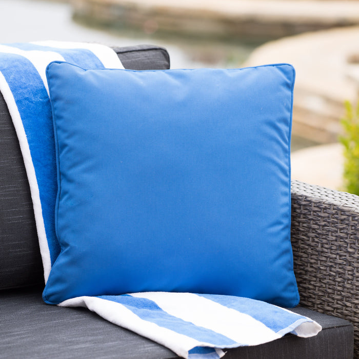 Coronado Square Pillow - Blue
