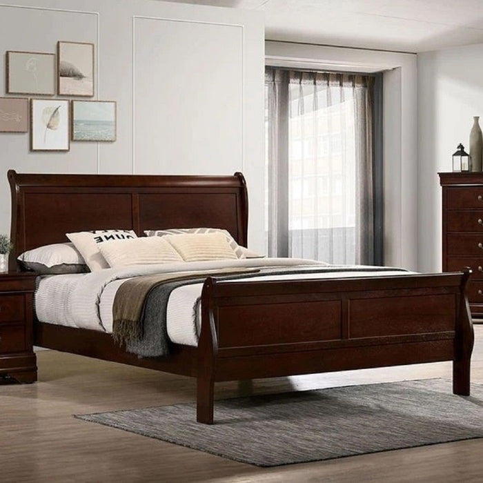 Louis Phillipe Sleigh Bed Home Essentials