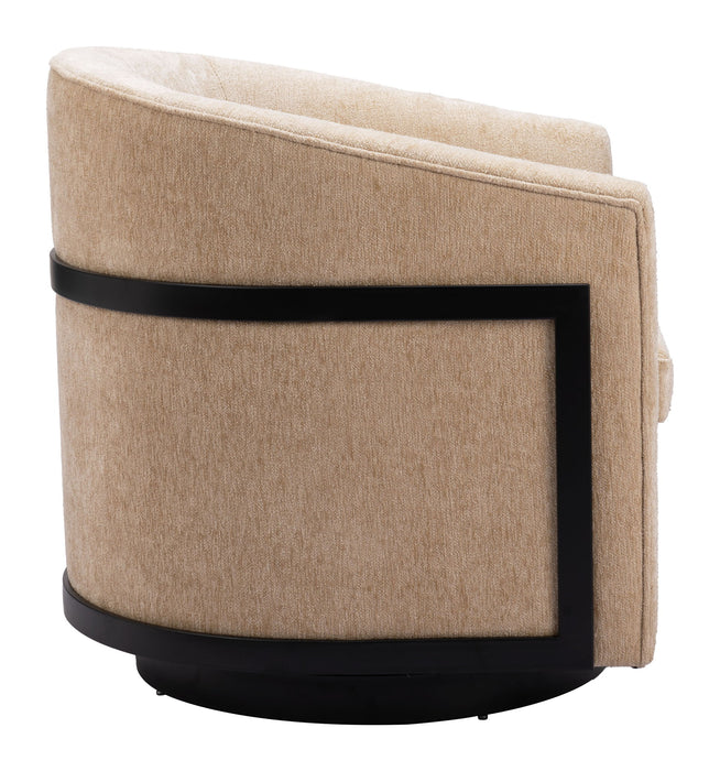 Hanko - Swivel Chair - Golden Beige Zuo Modern