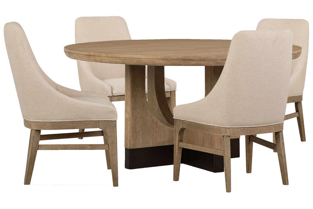 Tristan - 60" Round Dining Table Set Magnussen Furniture