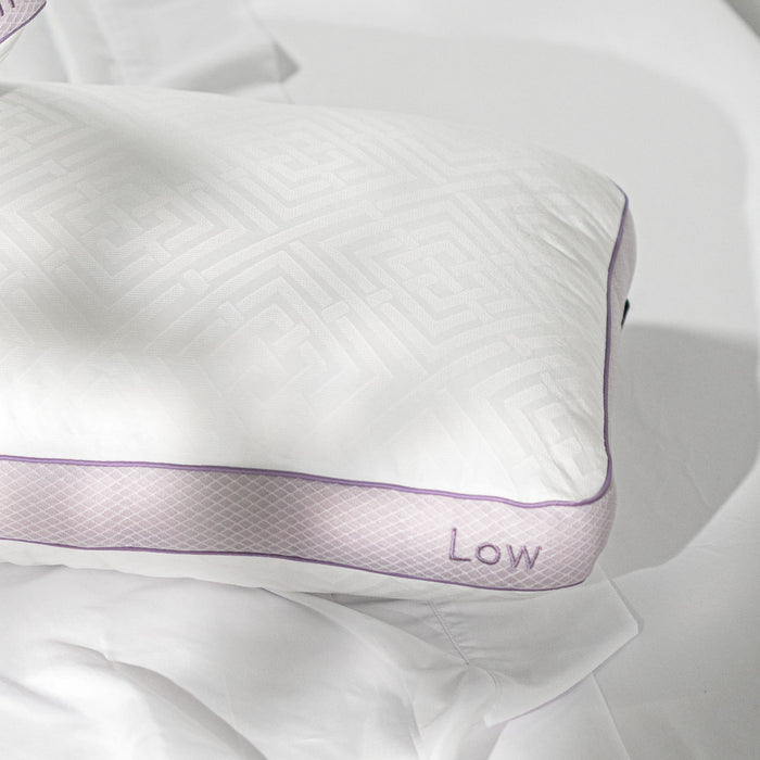 Bedgear High-Low Performance Pillow - Soft Support Pillow For Neutral Sleepers - Low Size Bedgear