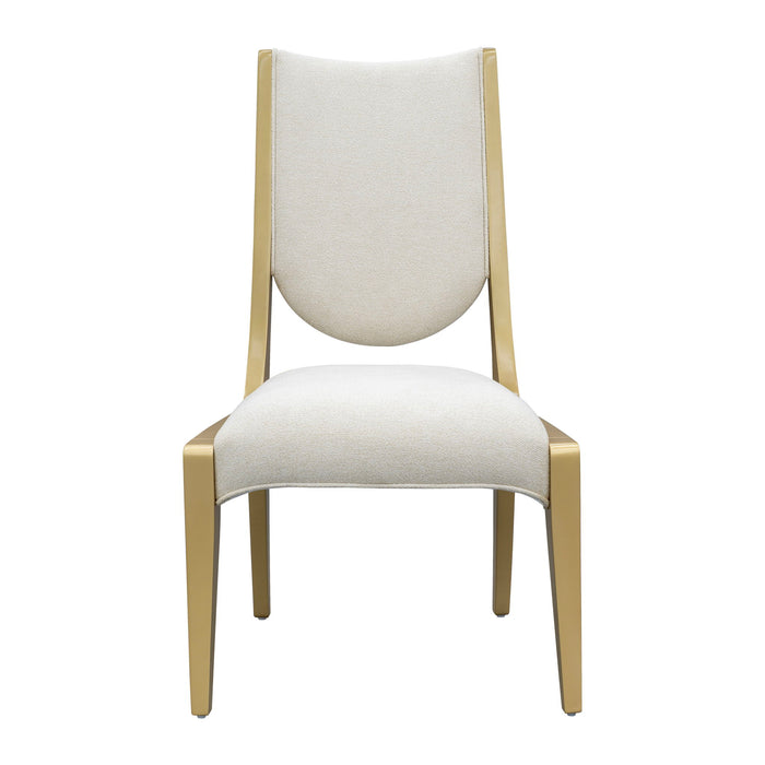 Scotts Square - Dining Side Chair (Set of 2) - Light Champagne