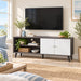 Amidon - TV Stand, With 2 Storage Shelves And 1 Cabinet US Pride