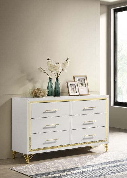 Lucia - 6-Drawer Dresser