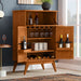 Draper - Mid Century Bar Cabinet Simpli-Home