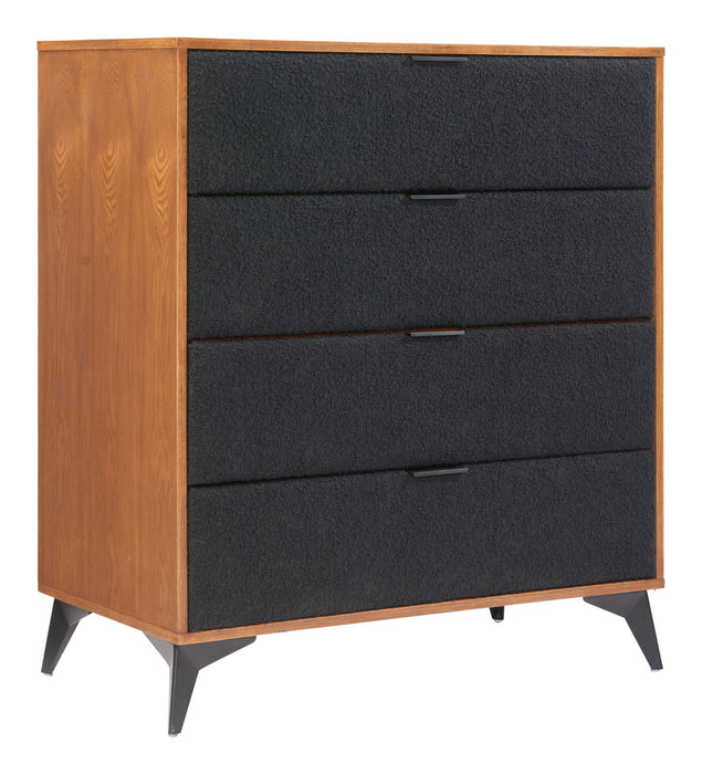 Zarif - Chest - Black / Walnut Zuo Modern