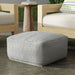 Safford - Square Outdoor / Indoor Pouf Simpli-Home
