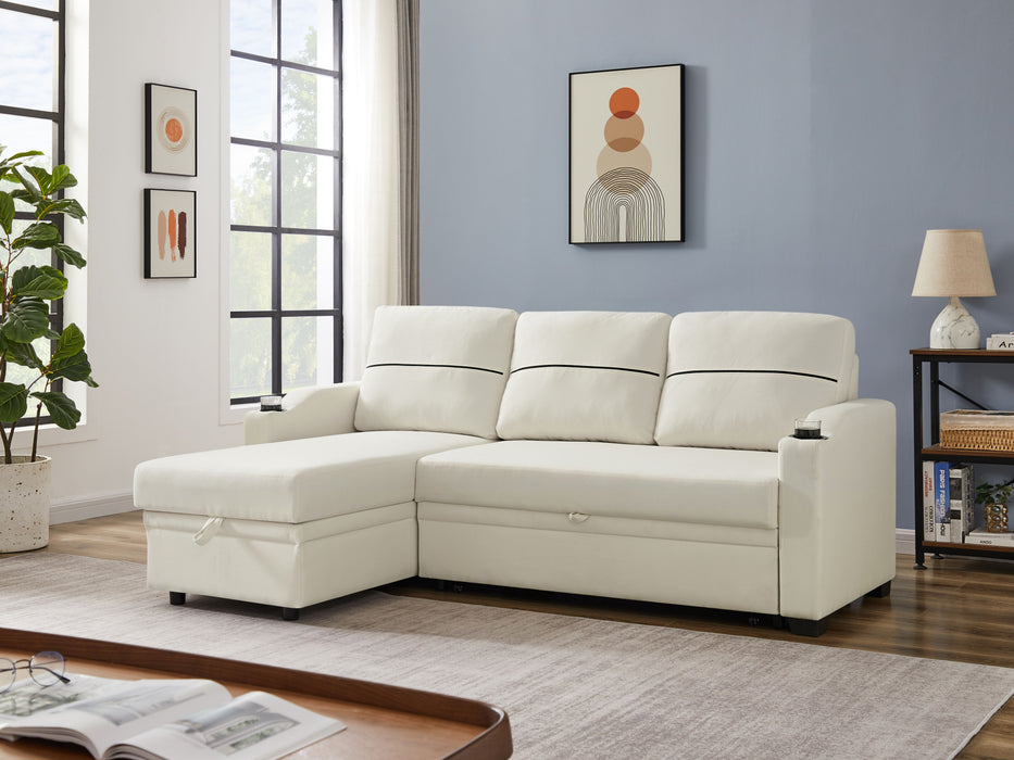 Broaching Pull-Out Storage Sofa