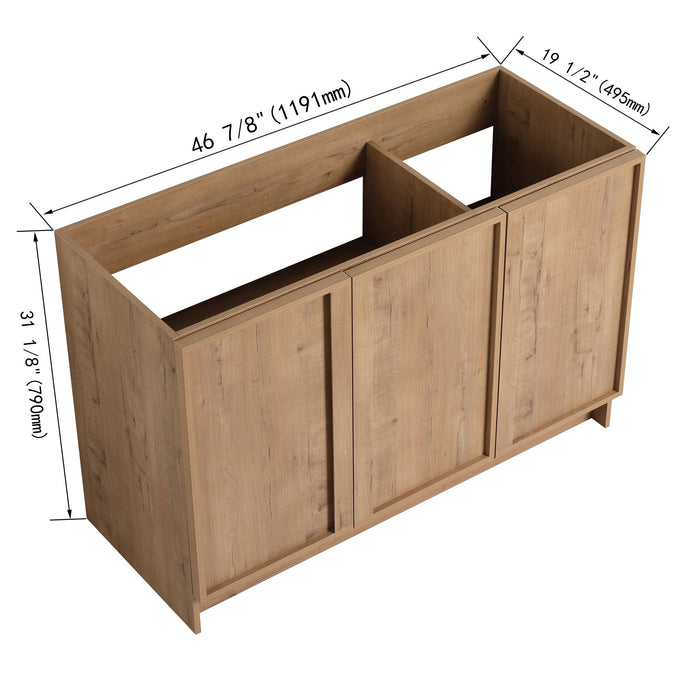 Freestanding Bathroom Vanity & Soft Close Cabinet Doors, Excluding Sink Home Essentials
