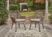 Beach Front - Arm Chair With Cushion (Set of 2) - Beige Signature Design by Ashley®