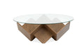 Vector - Round Cocktail Table - Russet Magnussen Furniture