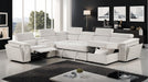 Harvey - Power Recliner Sectional Sleeper - Beige Matrix Furniture Group