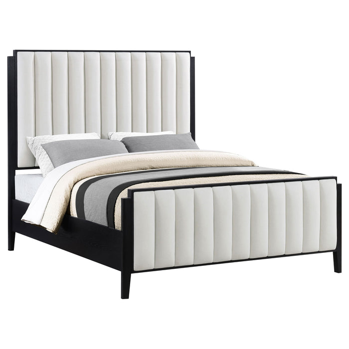Ennis - Bed With Tufted Headboard Furniture Max