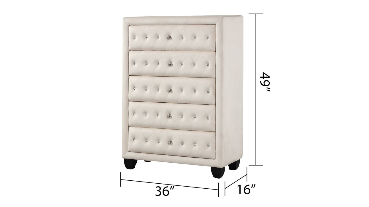 Sophia - 5 Piece Bedroom Set Matrix Furniture Group