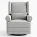 Extra Wide Swivel Recliner Glider Chair With Footrest Home Essentials