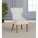 Tufted Dining Chair With Button Tufting And Nailhead Trim Furniture Max