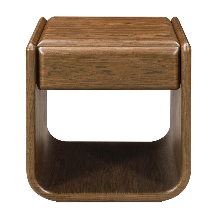Lanza - End Table With Drawer - Dark Walnut ACME