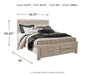 Bellaby - Platform Bed With Storage Signature Design by Ashley®