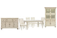 Newport - 7 Piece Extendable Rectangular Dining Table Set Magnussen Furniture