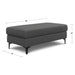 Ava - Versatile Mid Century Ottoman Simpli-Home