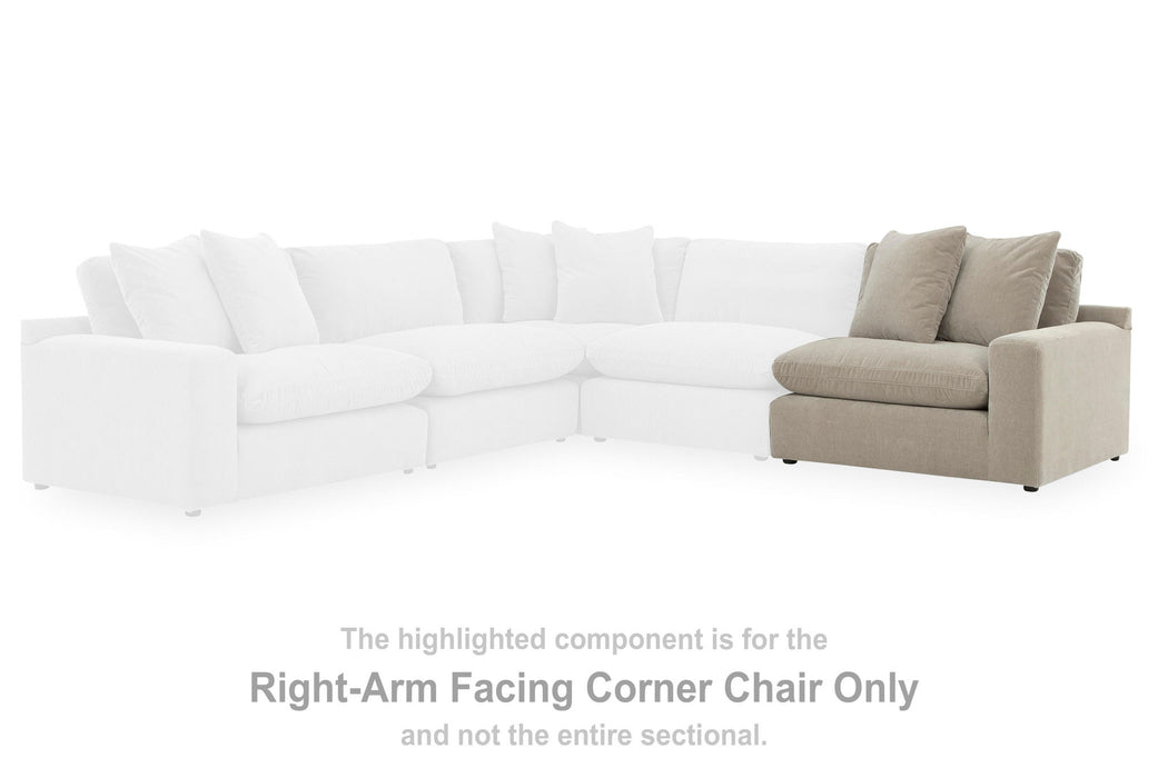 Maxton Heights - RAF Corner Chair - Pebble Benchcraft®