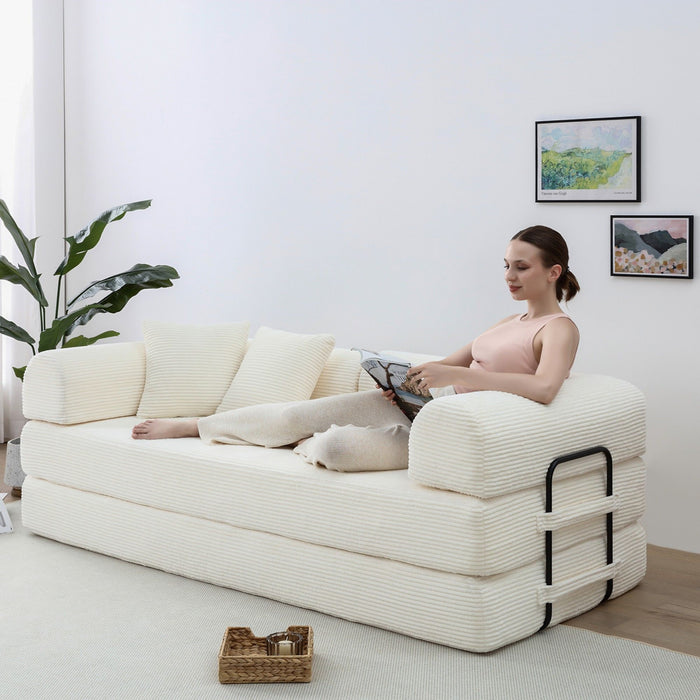 Convertible Foldable Floor Sofa Bed For Living Room Home Essentials