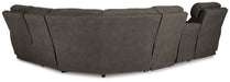 Hoopster - Raf Zero Wall Power Recliner - Gunmetal Signature Design by Ashley®