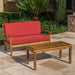 4 Person Outdoor Seating Group With Water Resistant Cushions Noble House