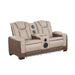 Bruno - Power Reclining Loveseat With Bluetooth Speakers Matrix Furniture Group