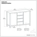 Hollander - Handcrafted Sideboard Buffet Simpli-Home