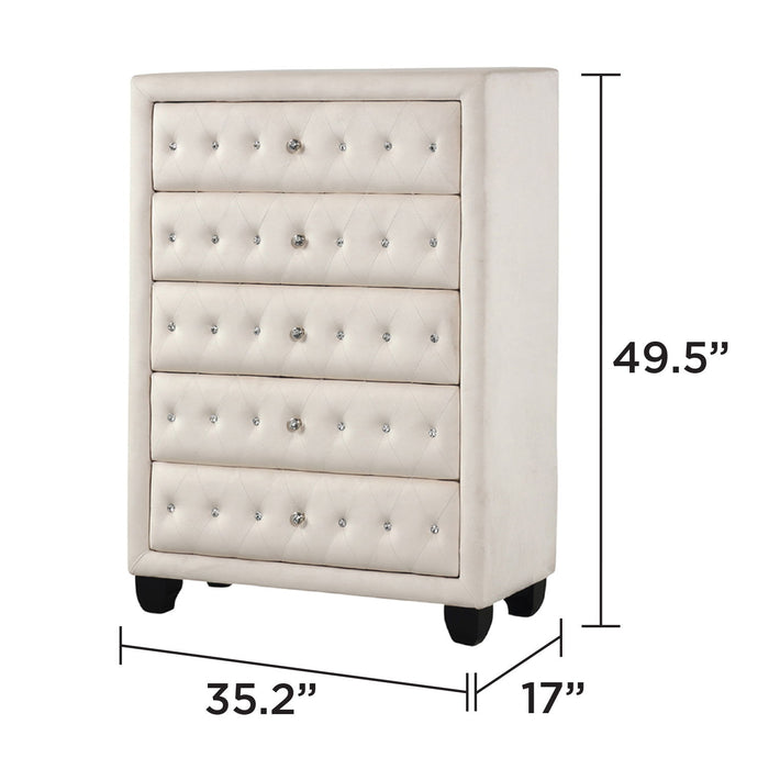 Sophia - 5 Drawer Chest Matrix Furniture Group