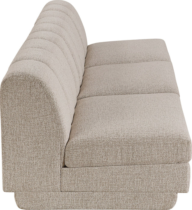 Modari - Sectional - Beige Meridian Furniture