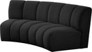 Infinity - 2 Piece Boucle Modular Sectional Meridian Furniture