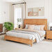 Platform Bed Frame & Tall Headboard Home Essentials