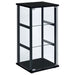Callie - 3 Shelf Curio Cabinet - Black Furniture Max