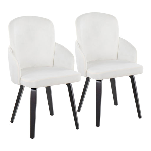 Dahlia - Contemporary Elegant Dining Chair (Set of 2) Lumi Source