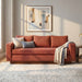 Modern 3 Seater Sofa, Living Room Couch Noble House