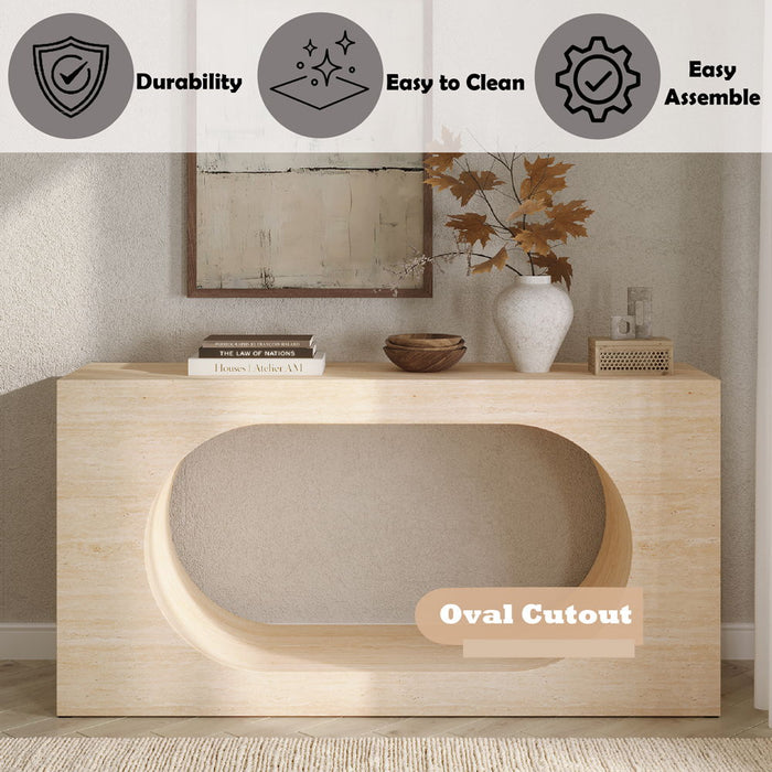 Inca - Console Table - Beige ACME