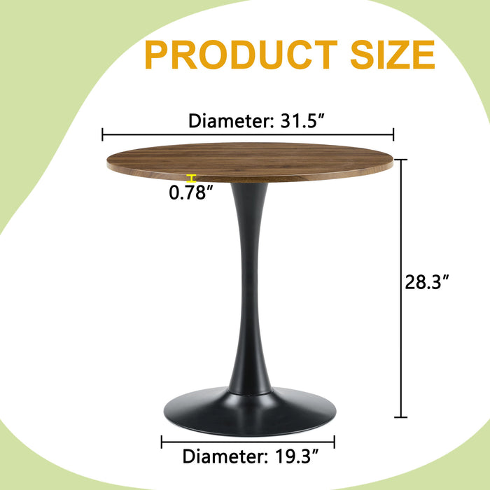Ergonomic Round Dining Table For Kitchen Home Essentials
