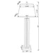 Echolls - Lamp With Scalloped Accents And Mirror Detail Furniture Max