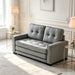 Upholstered Pull Out Sleeper Loveseat US Pride