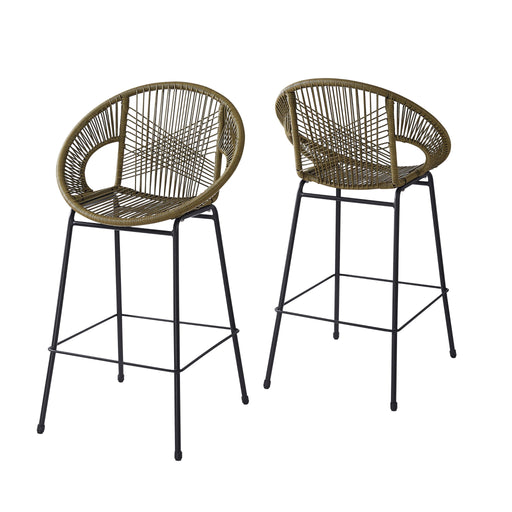 Ferrara - Outdoor Patio Barstool (Set of 2) Noble House