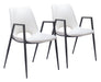 Desi - Dining Chair With Black Legs (Set of 2) Zuo Modern