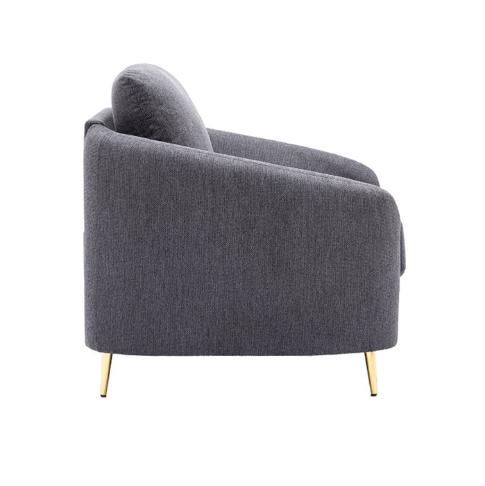 Yuina - Loveseat - Gray Linen ACME