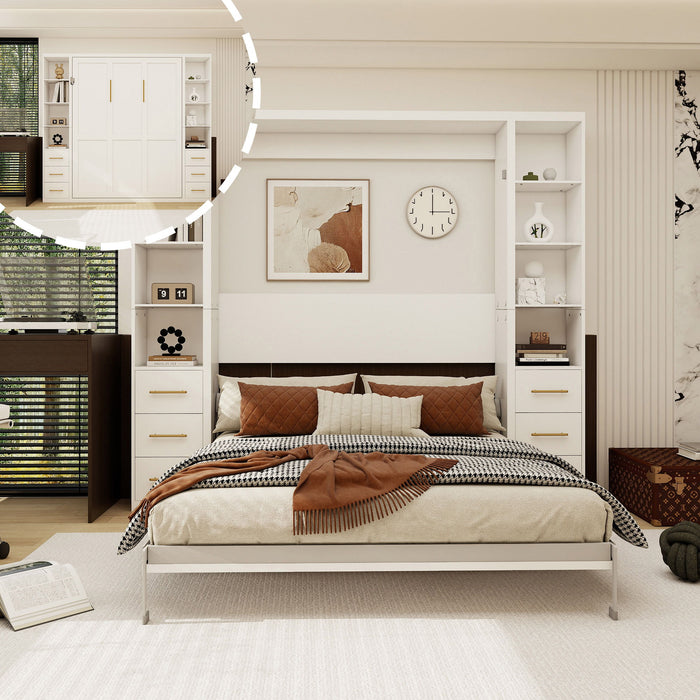 Multifunctional Vertical Murphy Wall Bed Home Essentials