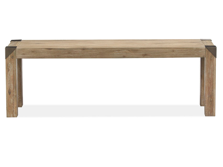 Ainsley - Bench - Cerused Khaki Magnussen Furniture