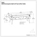 Jager - Lift Top Coffee Table Handcrafted Simpli-Home