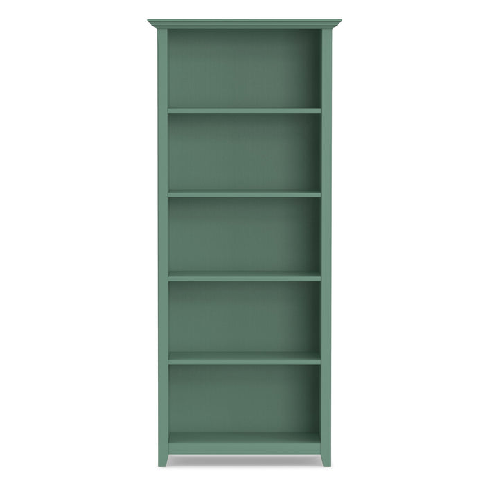 Amherst - 5 Shelf Bookcase, Handcrafted Simpli-Home